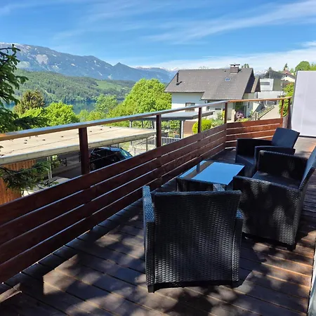 Sunshine See- Und Bergblick Mit 60 Qm Terrasse Sued- Und Ostrichtung